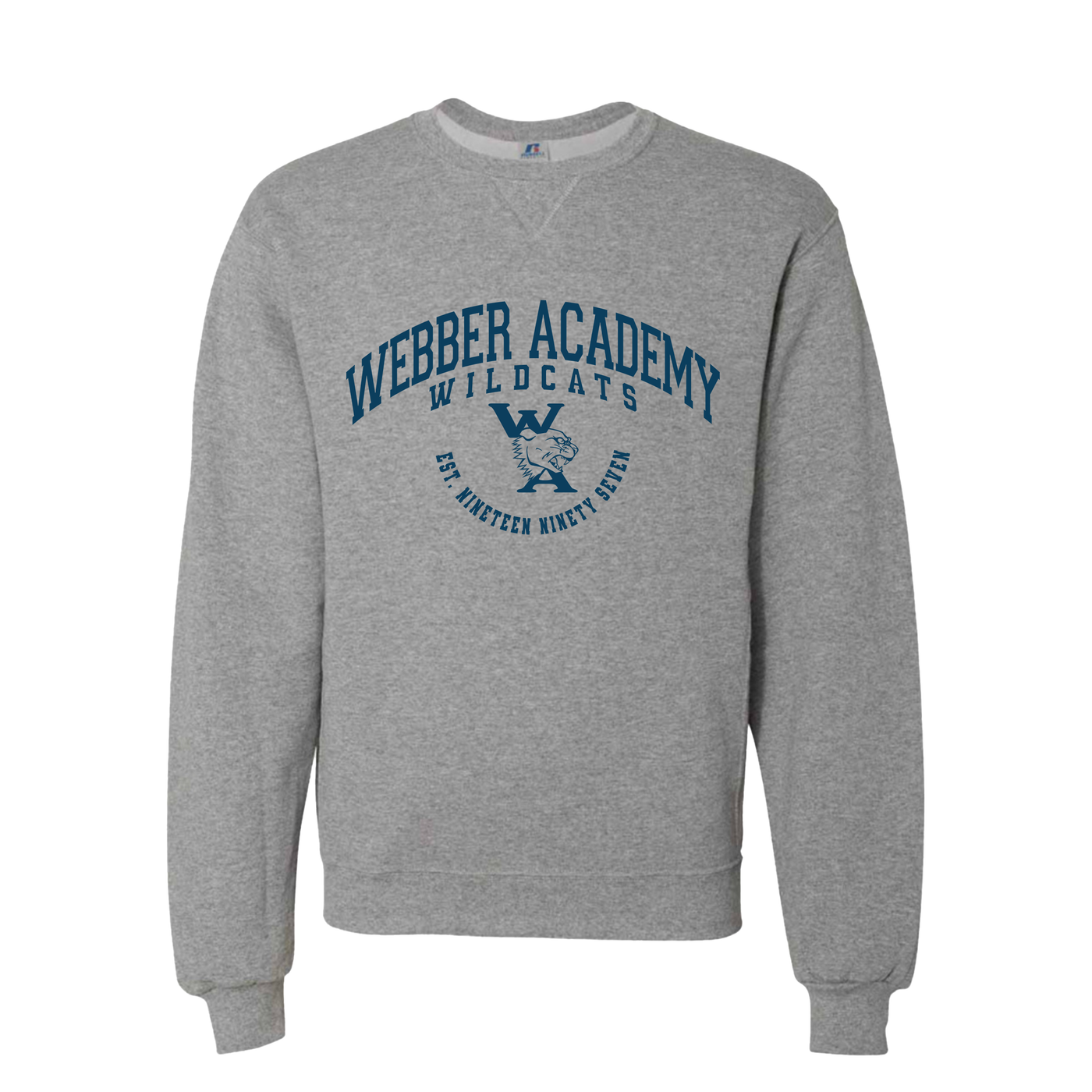 RUSSELL DRI-POWER ADULT CREWNECK - WEBBER ACADEMY