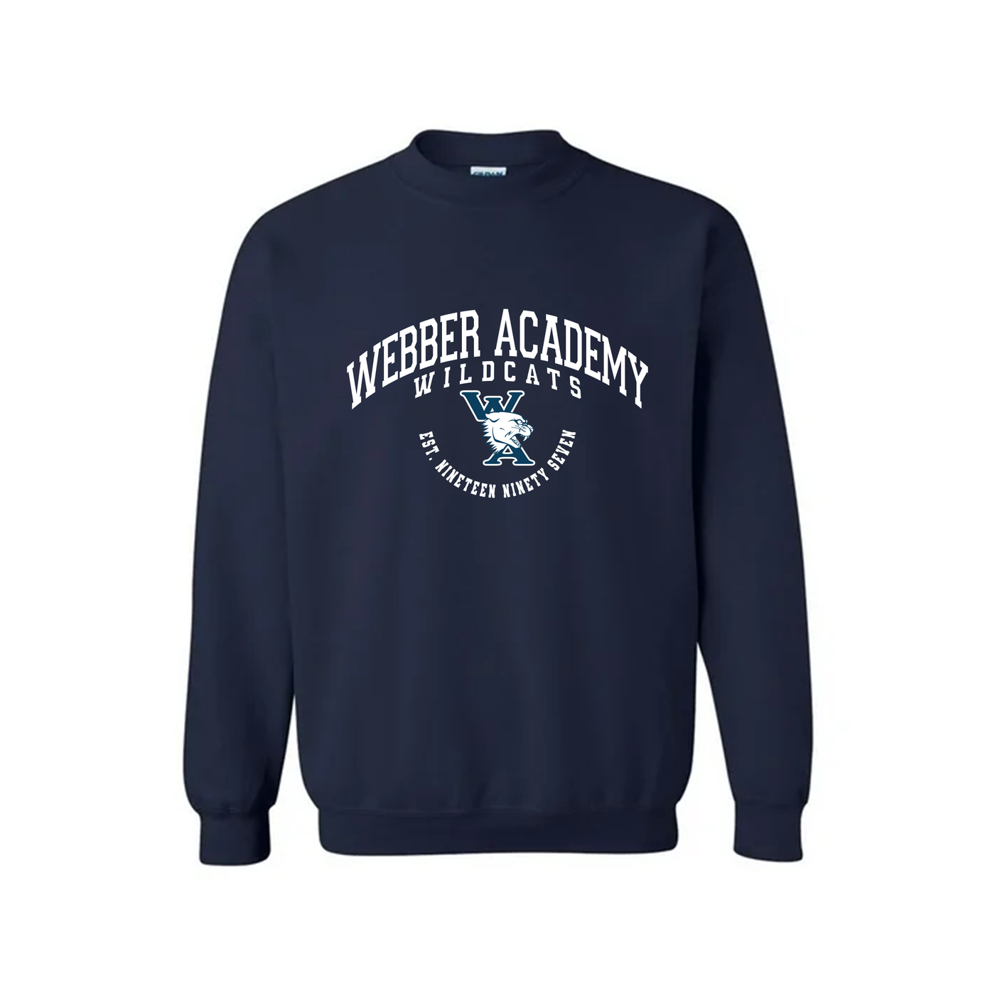 RUSSELL DRI-POWER ADULT CREWNECK - WEBBER ACADEMY