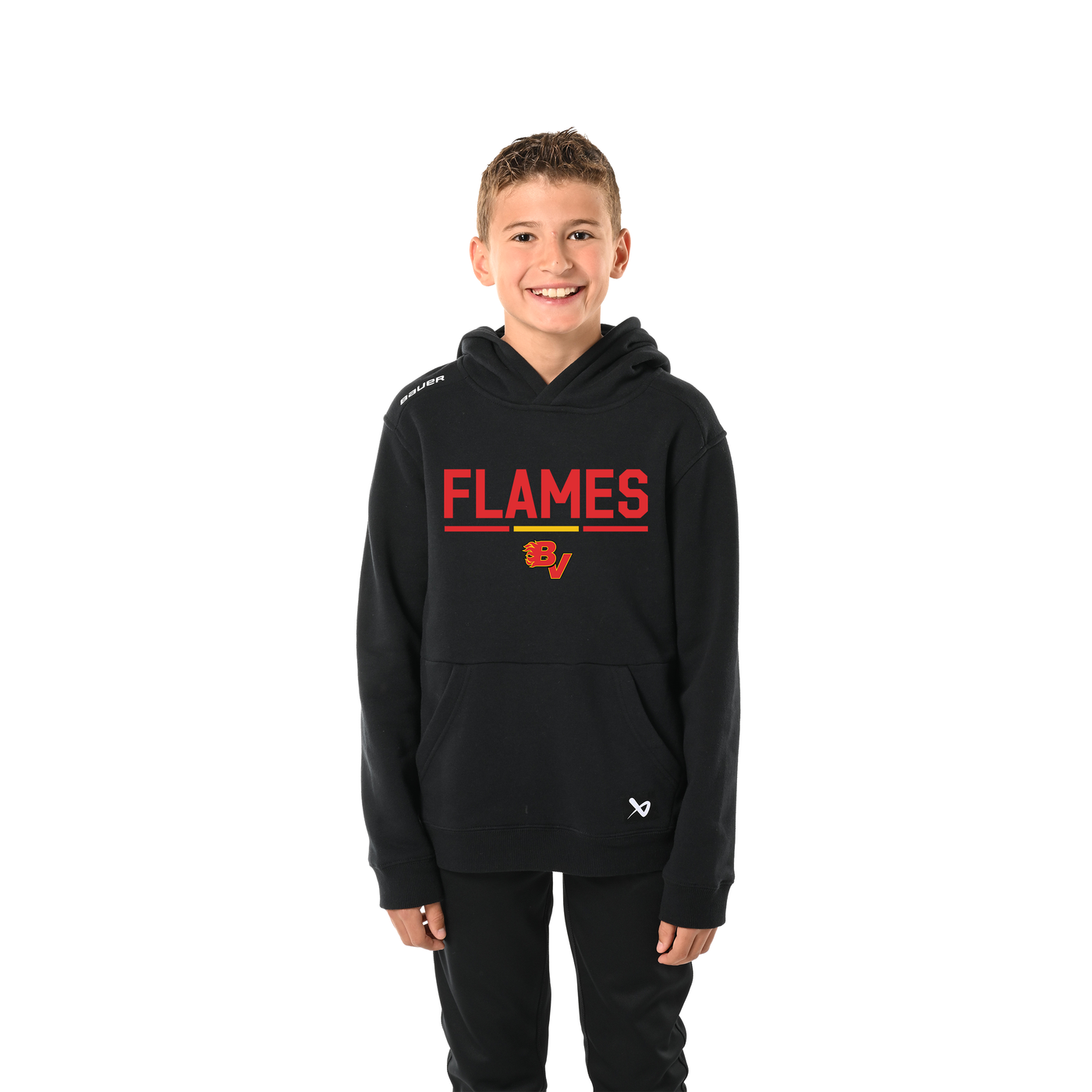 S25 BAUER TEAM ULTIMATE YTH HOODIE - BOW VALLEY