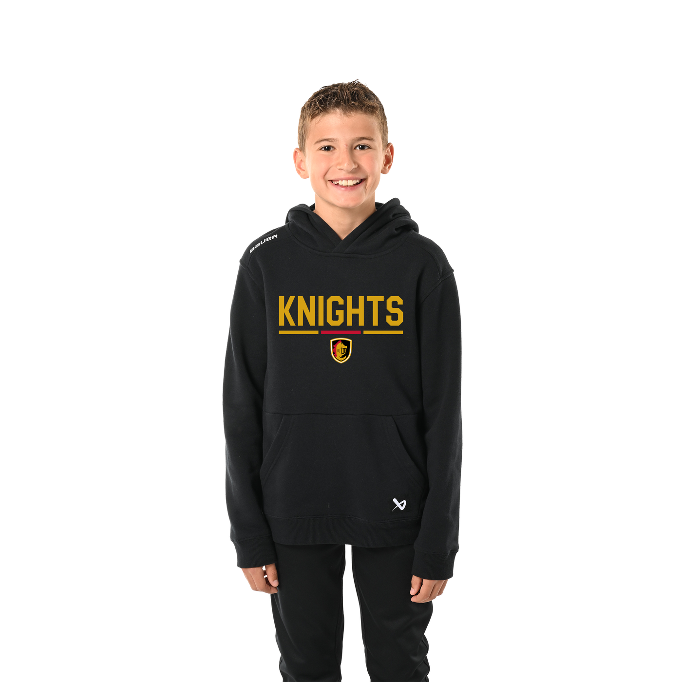S25 BAUER TEAM ULTIMATE YTH HOODIE - KNIGHTS