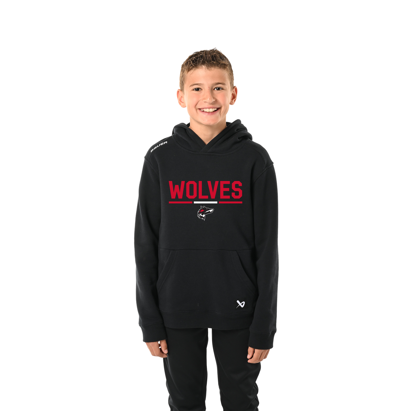 S25 BAUER TEAM ULTIMATE YTH HOODIE - TRAILS WEST