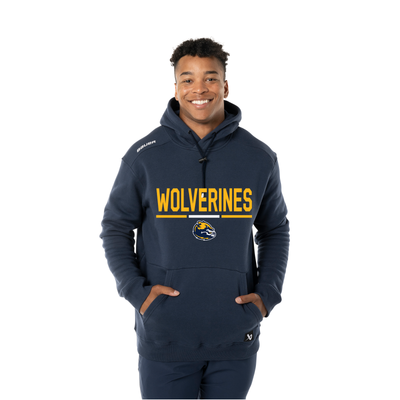 S25 BAUER TEAM ULTIMATE SR HOODIE - WOLVERINES