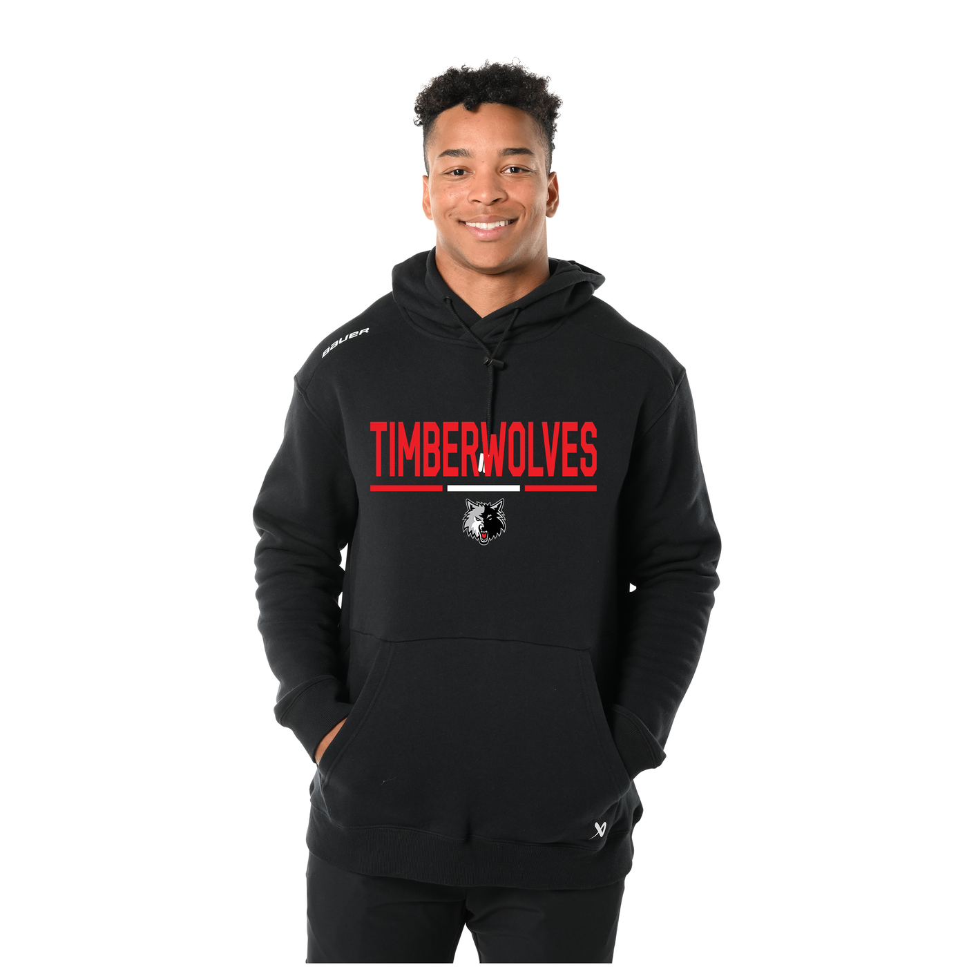 S25 BAUER TEAM ULTIMATE SR HOODIE - TIMBERWOLVES