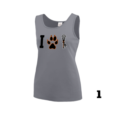 AUGUSTA WOMENS TRAINING TANK - CBK WOLVES