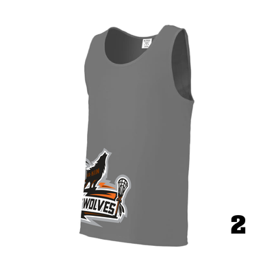 AUGUSTA MENS TRAINING TANK - CBK WOLVES