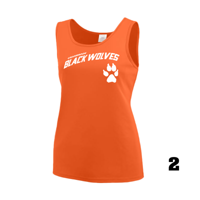 AUGUSTA WOMENS TRAINING TANK - CBK WOLVES