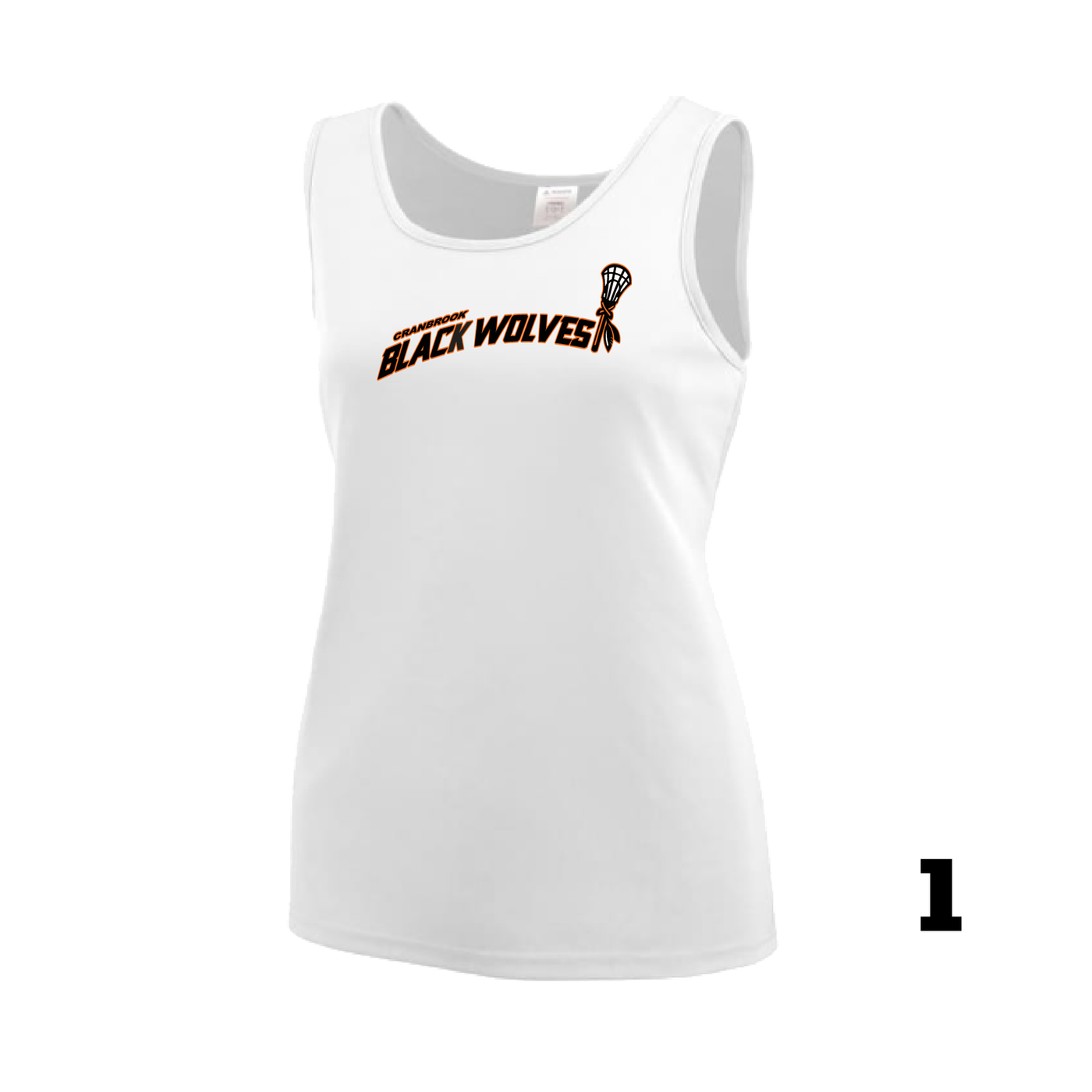 AUGUSTA WOMENS TRAINING TANK - CBK WOLVES