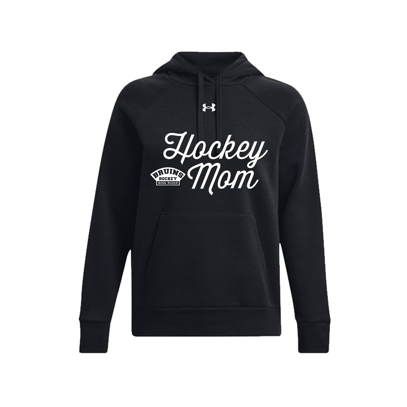 UA WOMENS RIVAL FLEECE HOODIE HOCKEY MOM - BOW RIVER
