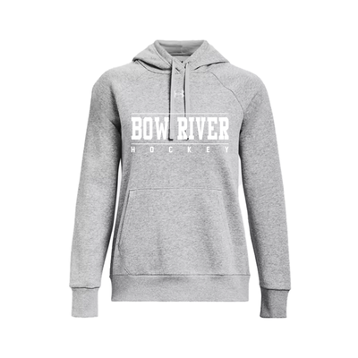 UA RIVAL FLEECE WOMENS HOODIE - BOW RIVER