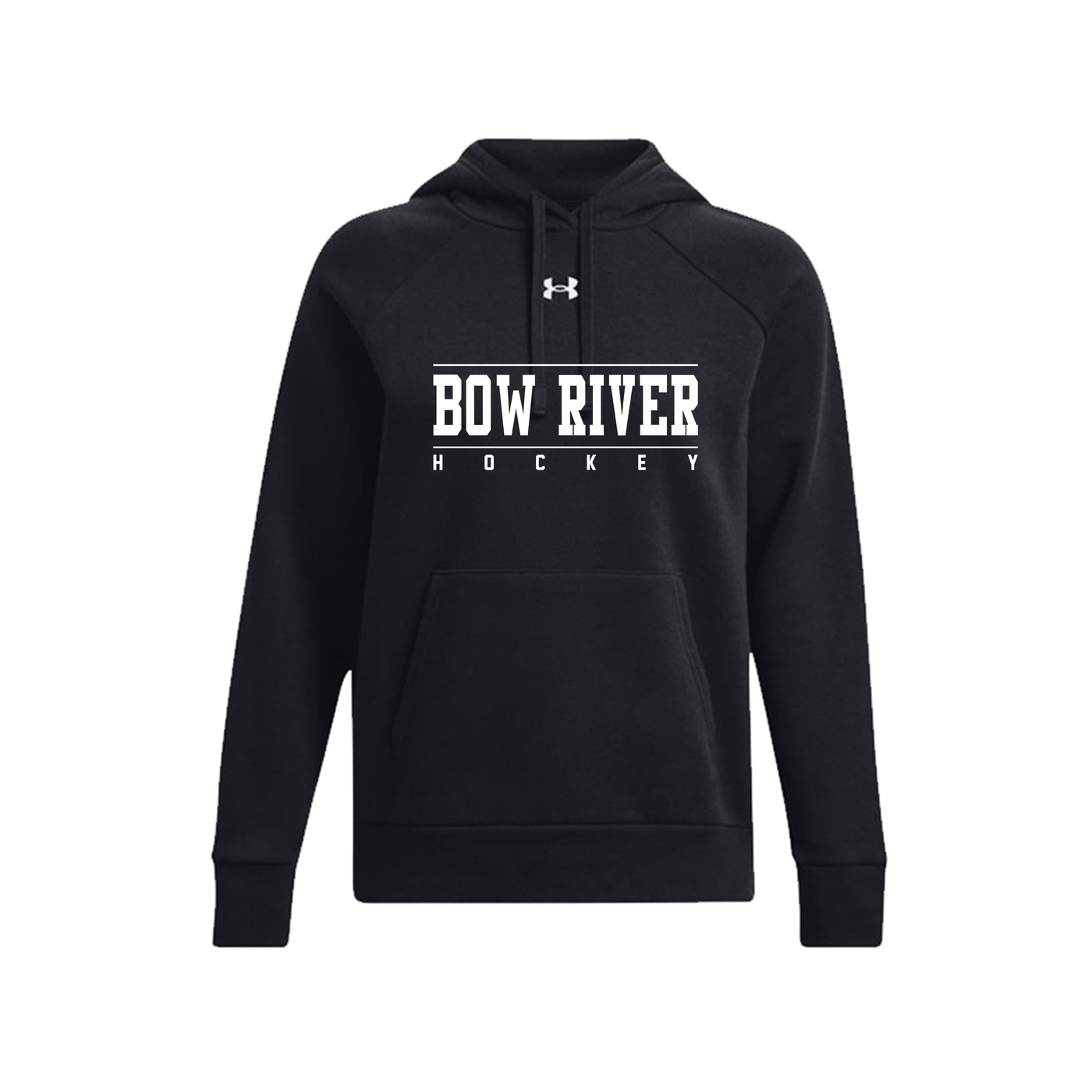 UA RIVAL FLEECE WOMENS HOODIE - BOW RIVER
