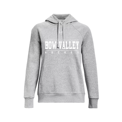 UA RIVAL FLEECE WOMENS HOODIE - BOW VALLEY