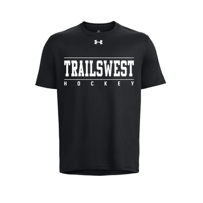 UA TEAM TECH ADULT TEE -  TRAILS WEST