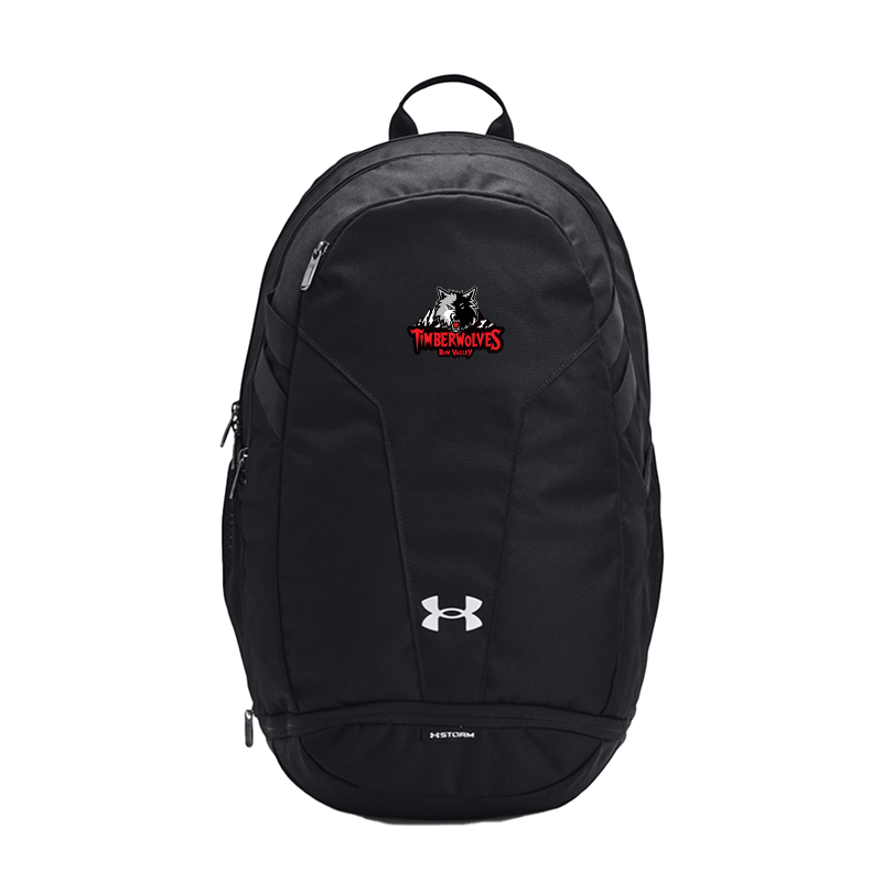 UA HUSTLE 5.0 TEAM BACKPACK - COCHRANE TIMBERWOLVES