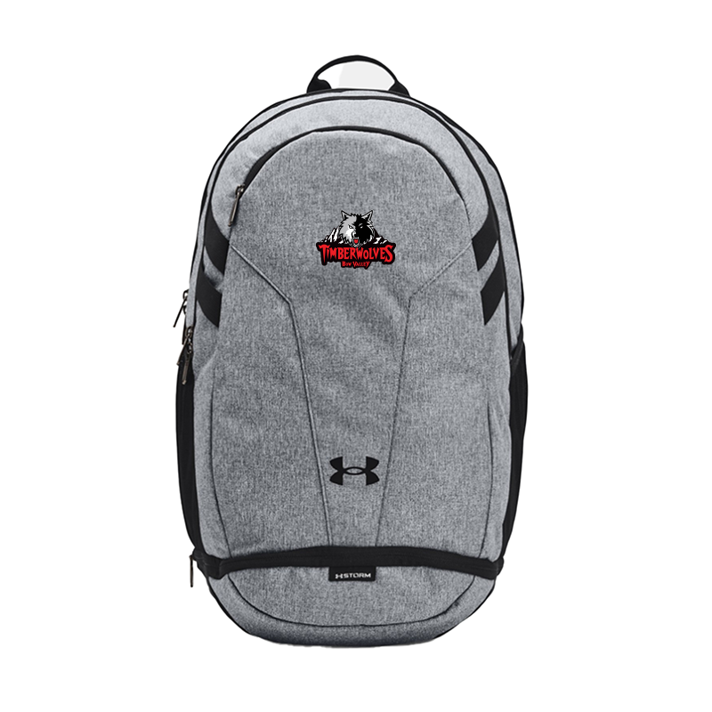 UA HUSTLE 5.0 TEAM BACKPACK - COCHRANE TIMBERWOLVES