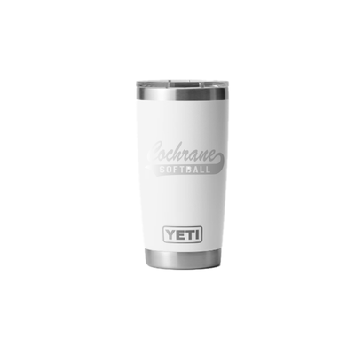 YETI RAMBLER 20 OZ TUMBLER - COCHRANE BASEBALL