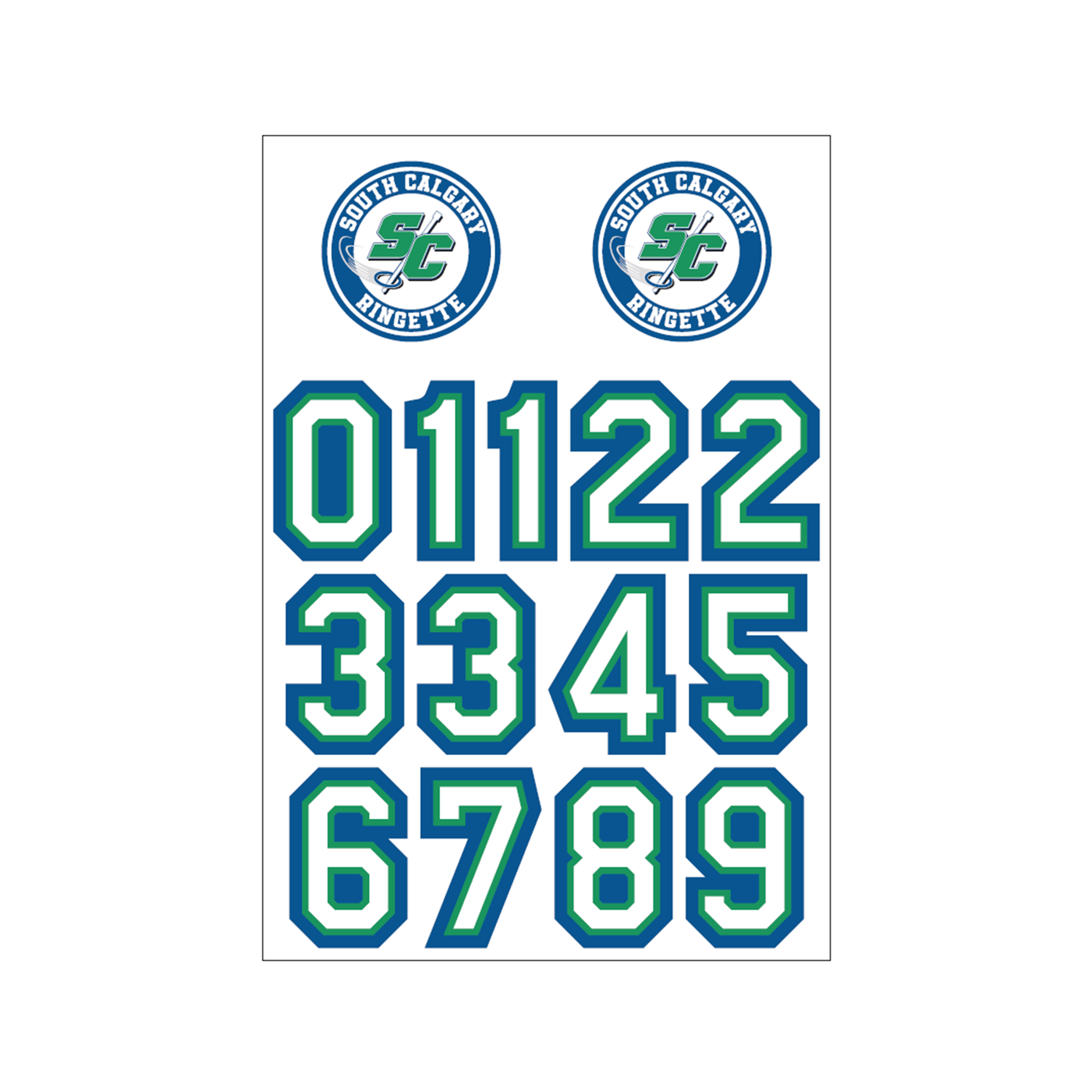 CUSTOM HELMET STICKERS - SCRA