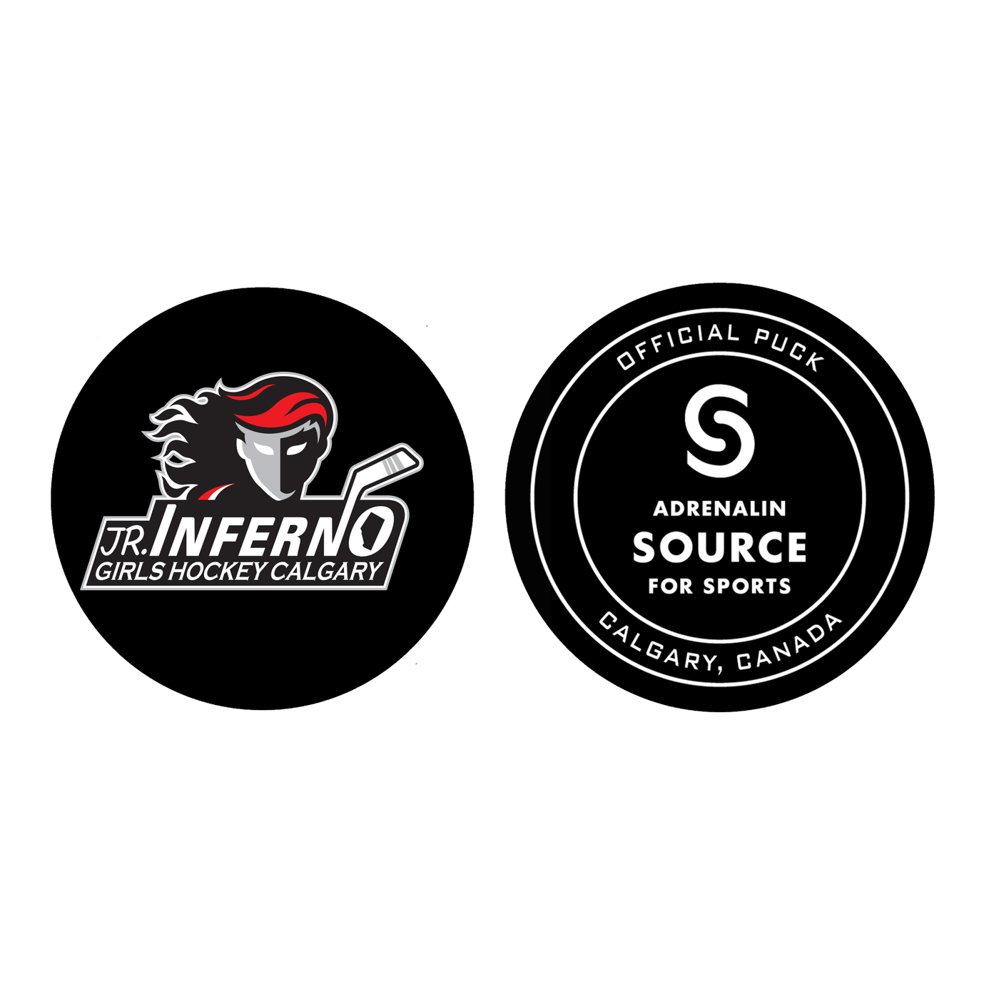 CUSTOM TEAM PUCK - INFERNO
