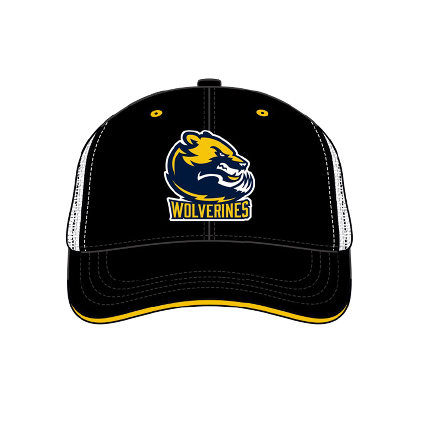 Wolverines Mesh Snapback